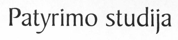 Prekės ženklas: Patyrimo studija